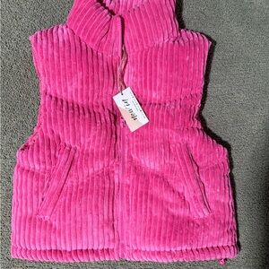 Pink Women’s Puffer type Vest size Small